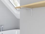 Консоль декоративная GIFF L=240 металлик